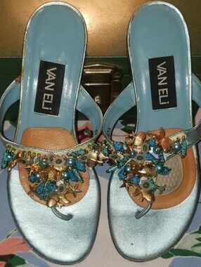 Vintage VAN ELi Embellished Sandals